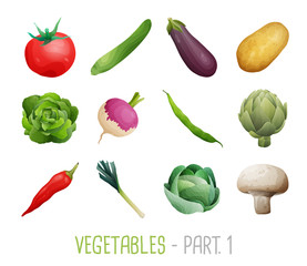 Légumes - Partie 1