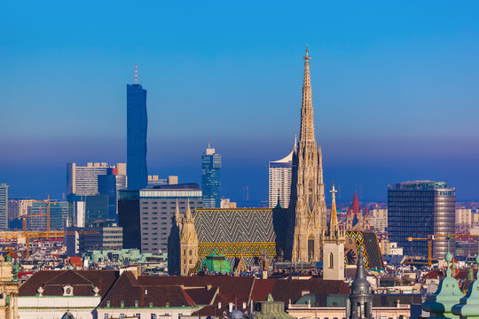 Saint Stephan cathedral in Vienna Austria