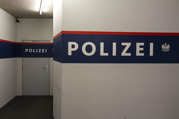 Polizei Wachzimmer in Österreich