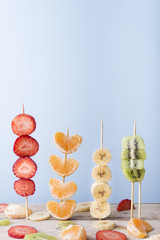 Skewer of fruits