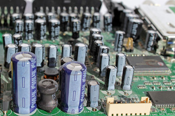 Circuito electrónico con microchips