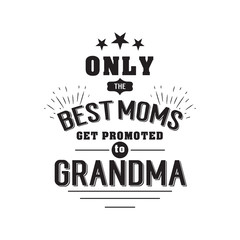Best grandma handwritten in black