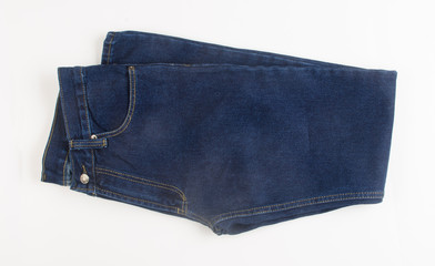 jeans or blue jeans on a background.