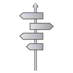 gray road sign