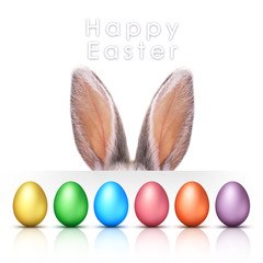 Happy Easter. Easter card.