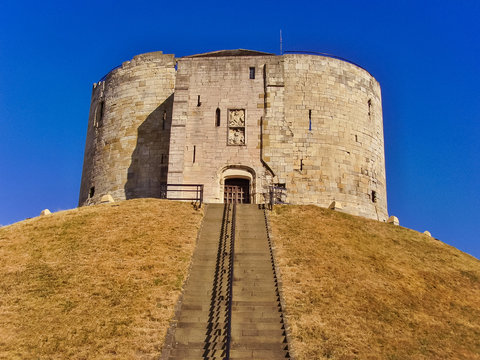 Tower in York in England