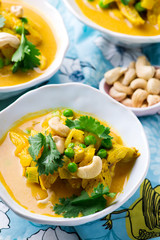 chicken and vegetables  curry