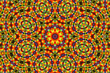 Bright color background with abstract pattern