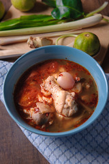 Tom Yum Chicken Tom Yum is thai delicious food