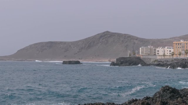 Sea and Hill Las Palmas Gran Canaria