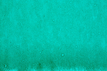 Green mint abstract background with stains