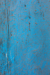 Blue shabby wooden texture close-up