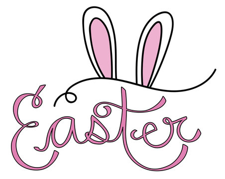 Happy Easter Bunny Ears