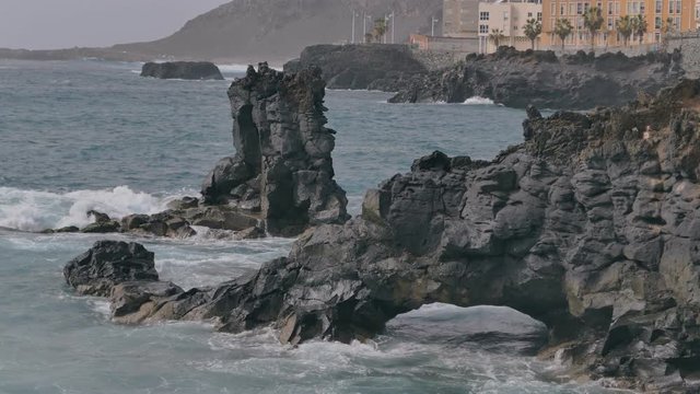 Rock Arch at the Coast of Gran Canaria