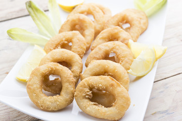 Squids fried
