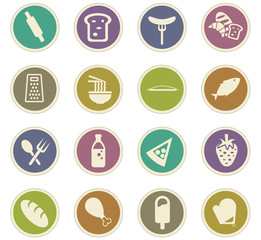 kitchen icon set
