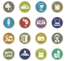 kitchen icon set