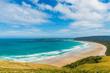Northland sand beach near Cape Reinga New Zealand