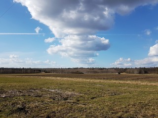 Chmury nad polaną © michalsen