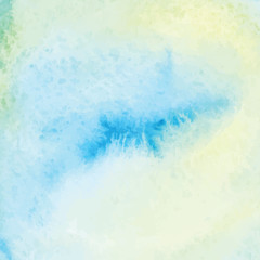 Art of watercolor stains of paint