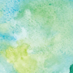 Art of watercolor stains of paint