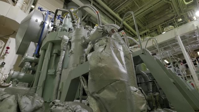 Close to ship's engine