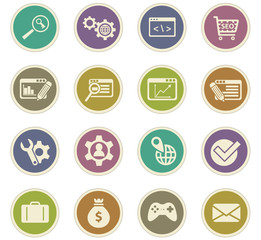 seo icon set