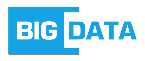 Big Data Blue Abstract Bar 