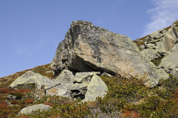 Felsen im Gebirge