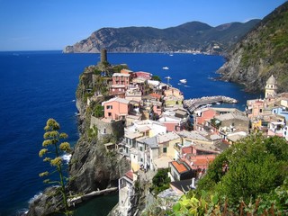 Naklejka premium Vernazza, Cinque Terre (Włochy)