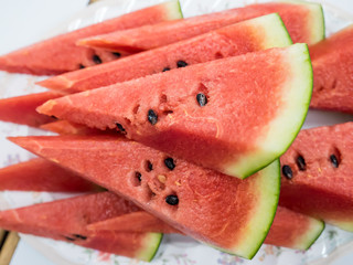 Slide of watermelon