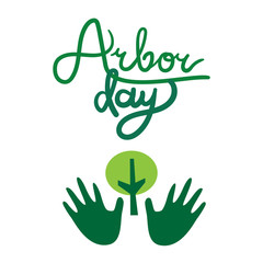 Obraz premium Arbor Day Greeting