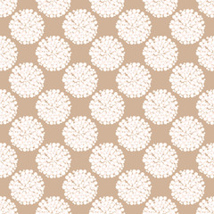 Color circles seamless pattern