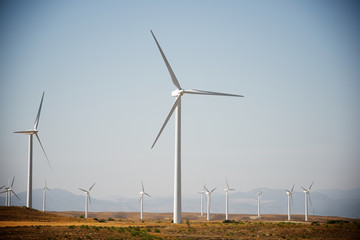 Fototapeta premium Wind energy concept
