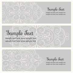 banners with mandala