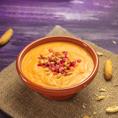 Photo of salmorejo, traditional Spanish soup