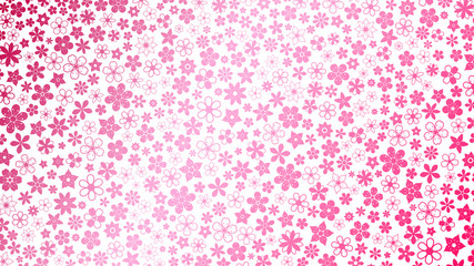 Background of small flowers