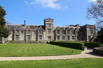 Fototapeta premium Barronian Mansion 16th century Mallow Castle Park Ireland