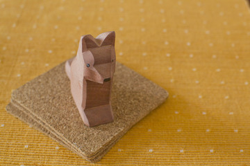 Coasters for hot meals and drinks for the bar