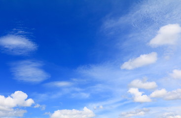 blue sky withcloud and raincloud, art of nature beautiful and copy space for add text