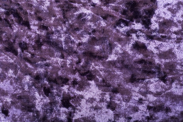 Purple velvet fabric pattern macro