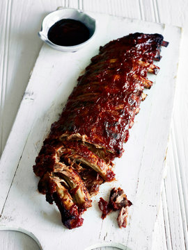 Rack of pork ribs