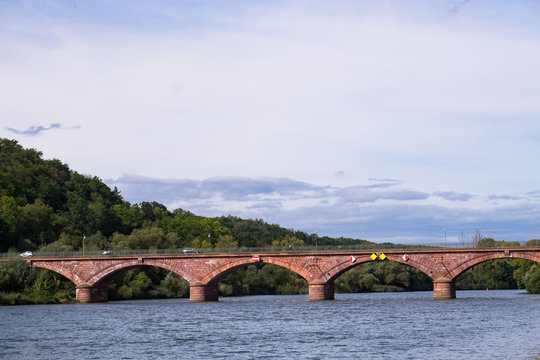 Br&uuml;cke &uuml;ber den Main bei Marktheidenfeld