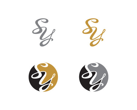Letter S and Y Logo Icon 1