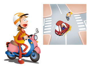 バイク交通ルール、バイク事故、女性ライダー