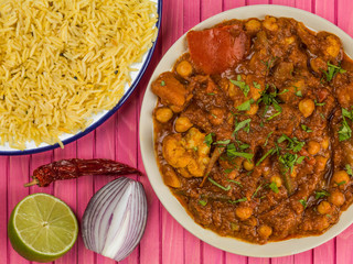 Mixed Indian Vegetable Masala Curry