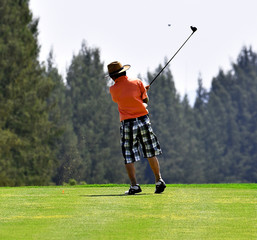Obraz premium Play golf sport outdoors