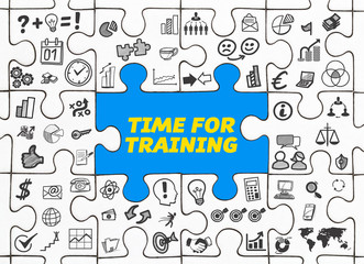 Time for Training / Puzzle mit Symbole