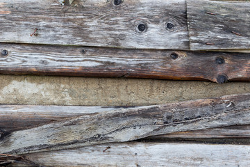 Naklejka premium background textured with old fencing