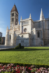 Fototapeta premium Valladolid (Castilla y Leon, Spain): church of Santa Maria Antigua